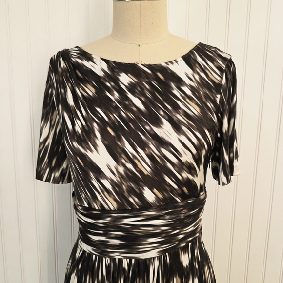 Antonio Melani Fit and Flare Jersey Dress Size 10 - Picture 3 of 8